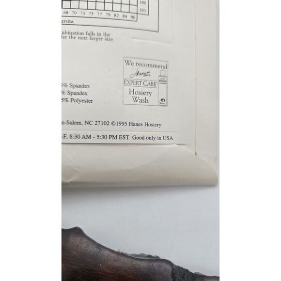 EF 1995 Hanes Silk Reflections PEARL & Profiles WHITE Control Top / lot of 3 - Picture 9 of 9